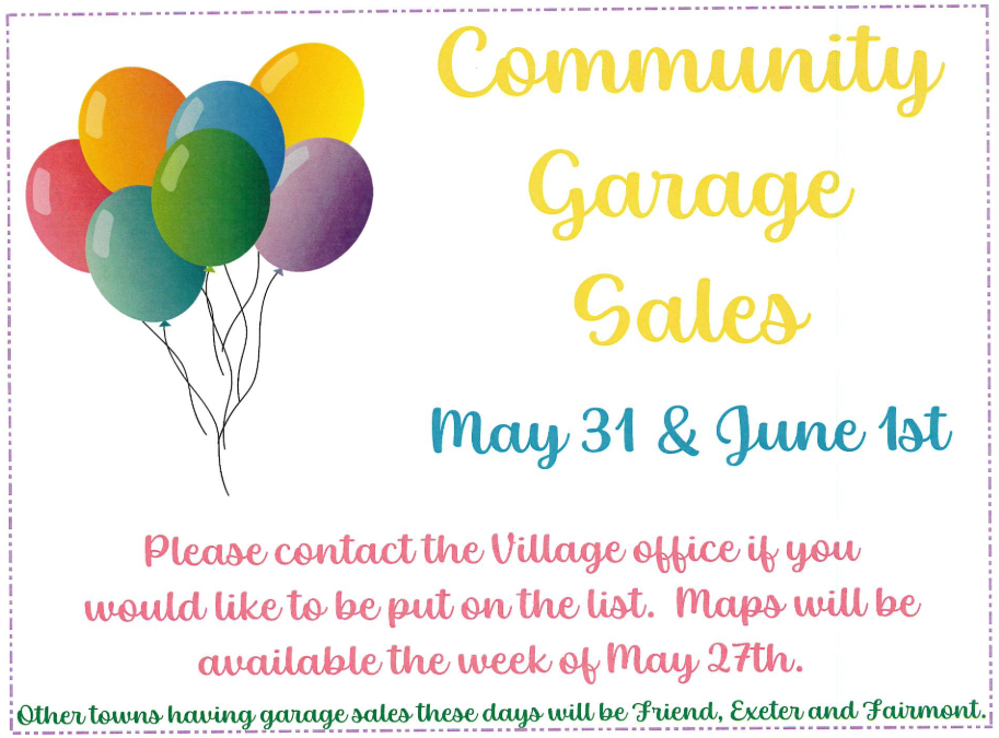 Community Garage Sales